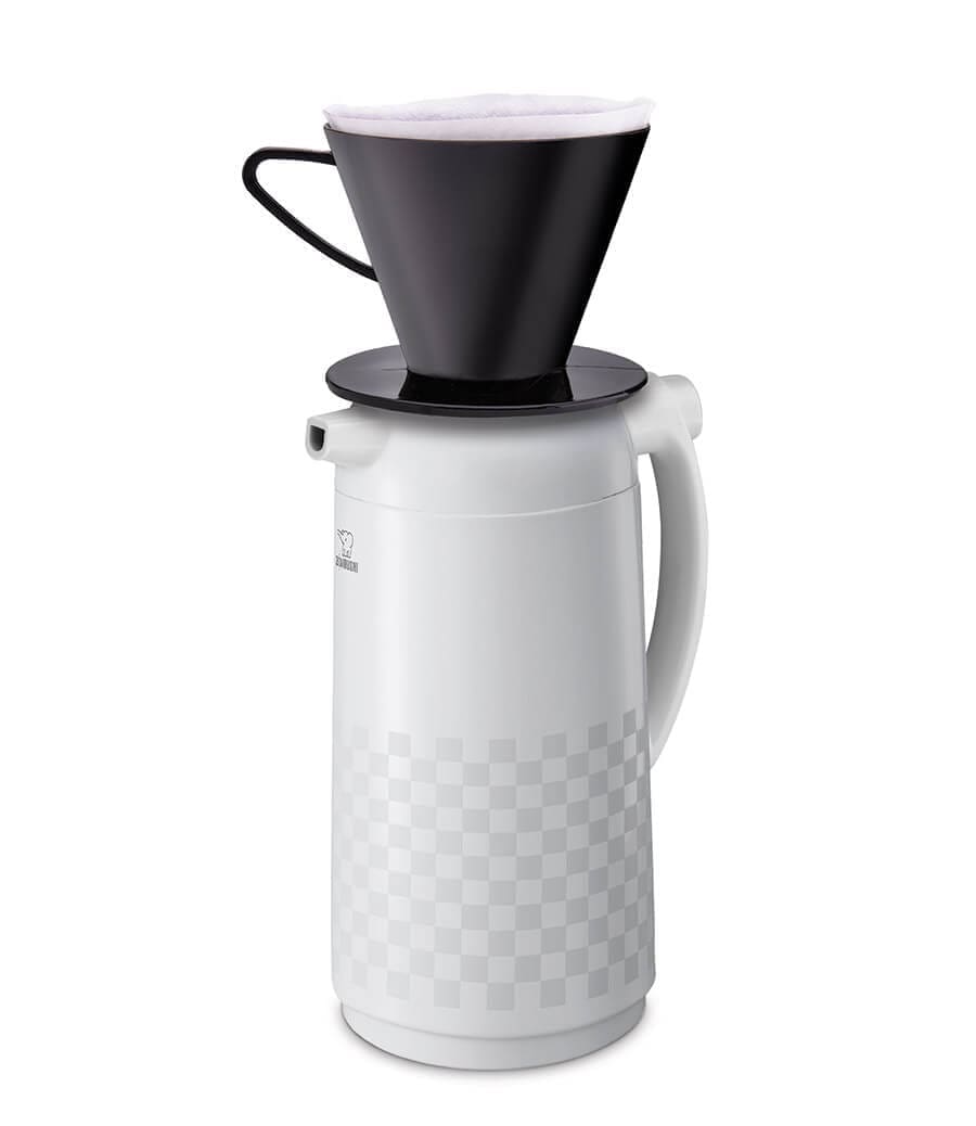 AFFB-10-White with coffee filter