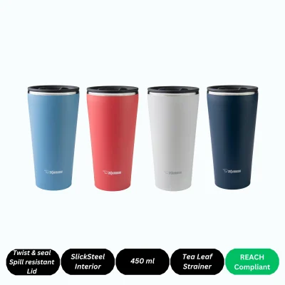 Vacuum Insulated Tumbler with Tea Strainer 450ml, SX-FSE45
