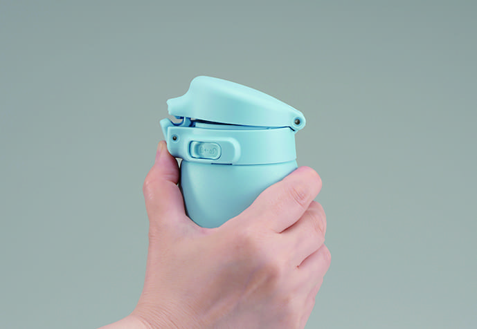 One-Touch Open Slicksteel Vacuum Bottle, SU-BA - Image 3