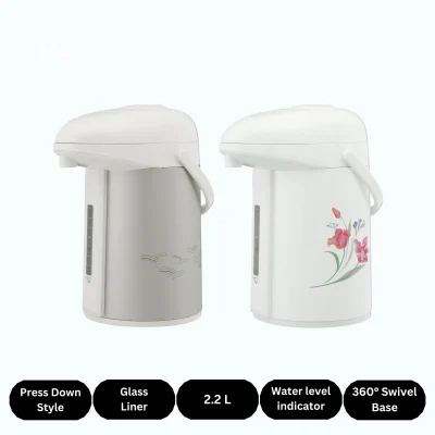 Vacuum Glass Liner Air Pot With Water Level Gauge 2.2L, AB-RY22