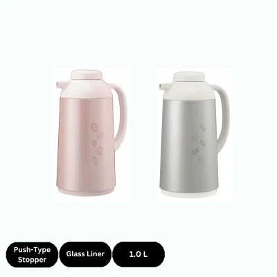 Glass Liner Vacuum Insulated Handy Pots 1.0 L, AG-LC10