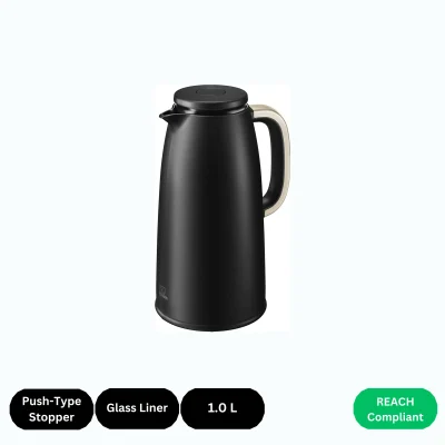 Glass Liner Vacuum Insulated Handy Pots 1.0 L, AH-FAE