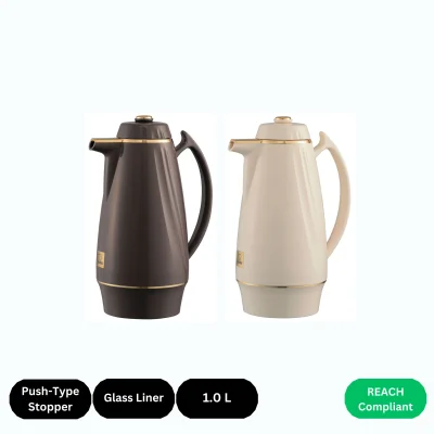 Glass Liner Vacuum Insulated Handy Pots 1.0 L, AH-SA