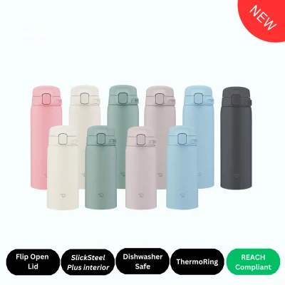 One-Touch Open Slicksteel Vacuum Bottle, SU-BA