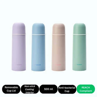 Zojirushi Vacuum Bottle with Cup 500ml, SV-GR50E